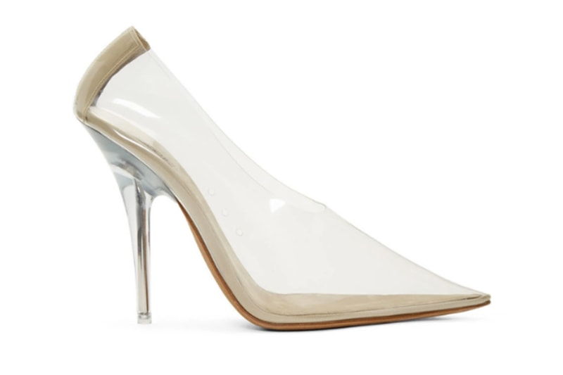 YEEZY Season 8 Collection Transparent PVC Pumps
