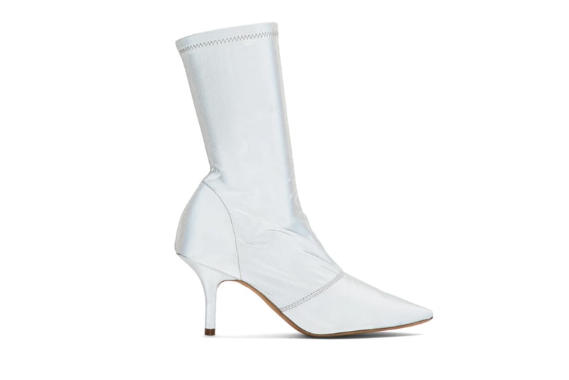 YEEZY Season 8 Collection Black Silver Reflective Boots