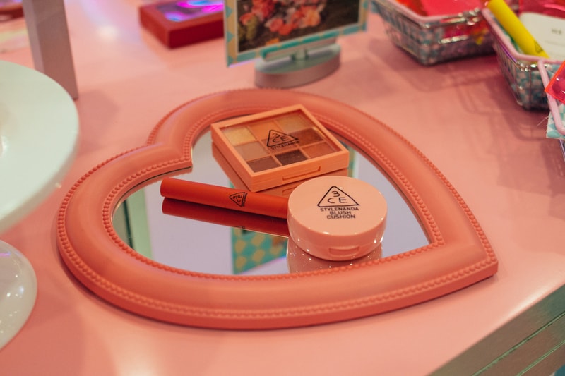 3CE Diner Pop Up Hong Kong Beauty Makeup Samples