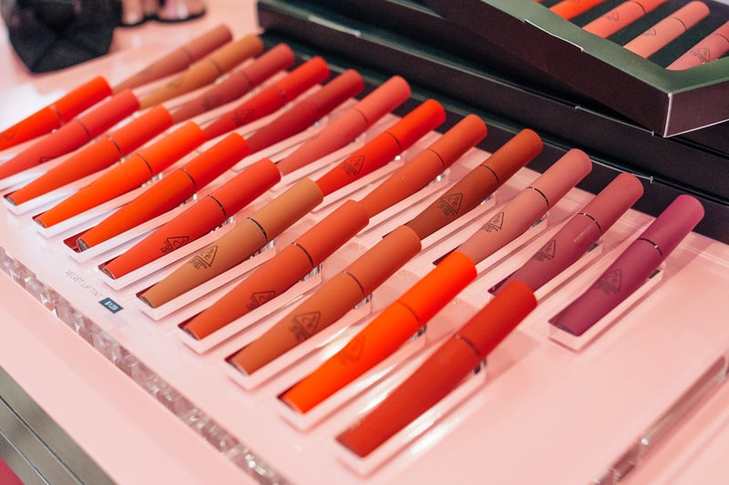 3CE Diner Pop Up Hong Kong Beauty Makeup Lipstick Samples