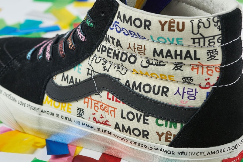 Vans Vault Love Sk8-Hi Slip-On Pack Pride LGBTQ