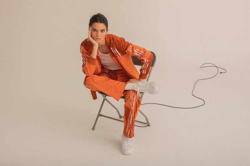 Kendall Jenner adidas Originals Danielle Cathari Collection Release Fall Winter 2019 Range Sporty Tracksuit Three Stripes