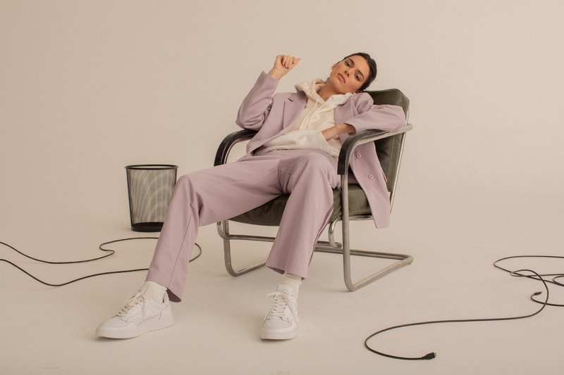 Kendall Jenner adidas Originals Danielle Cathari Collection Release Fall Winter 2019 Range Sporty Tracksuit Three Stripes