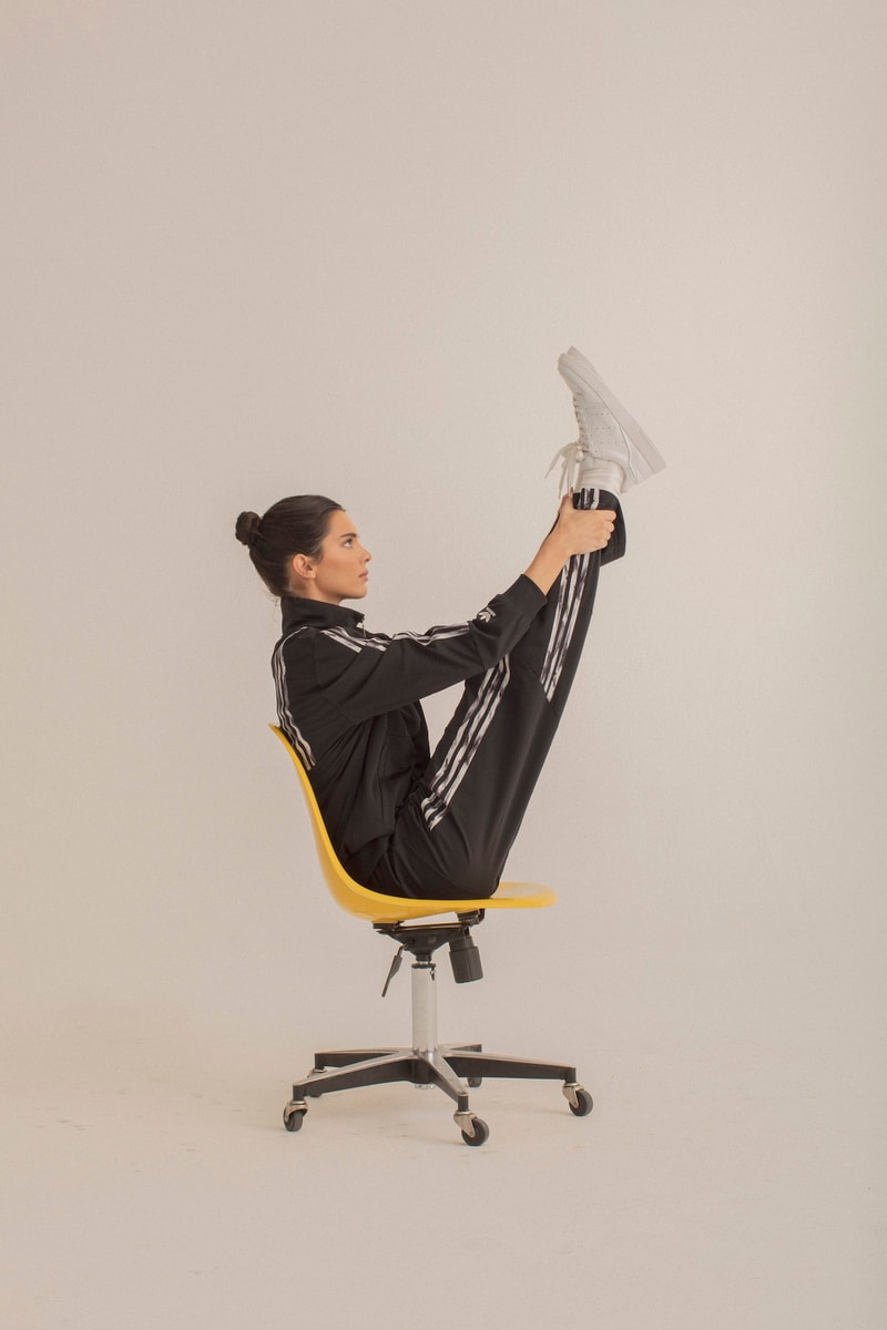 Kendall Jenner adidas Originals Danielle Cathari Collection Release Fall Winter 2019 Range Sporty Tracksuit Three Stripes