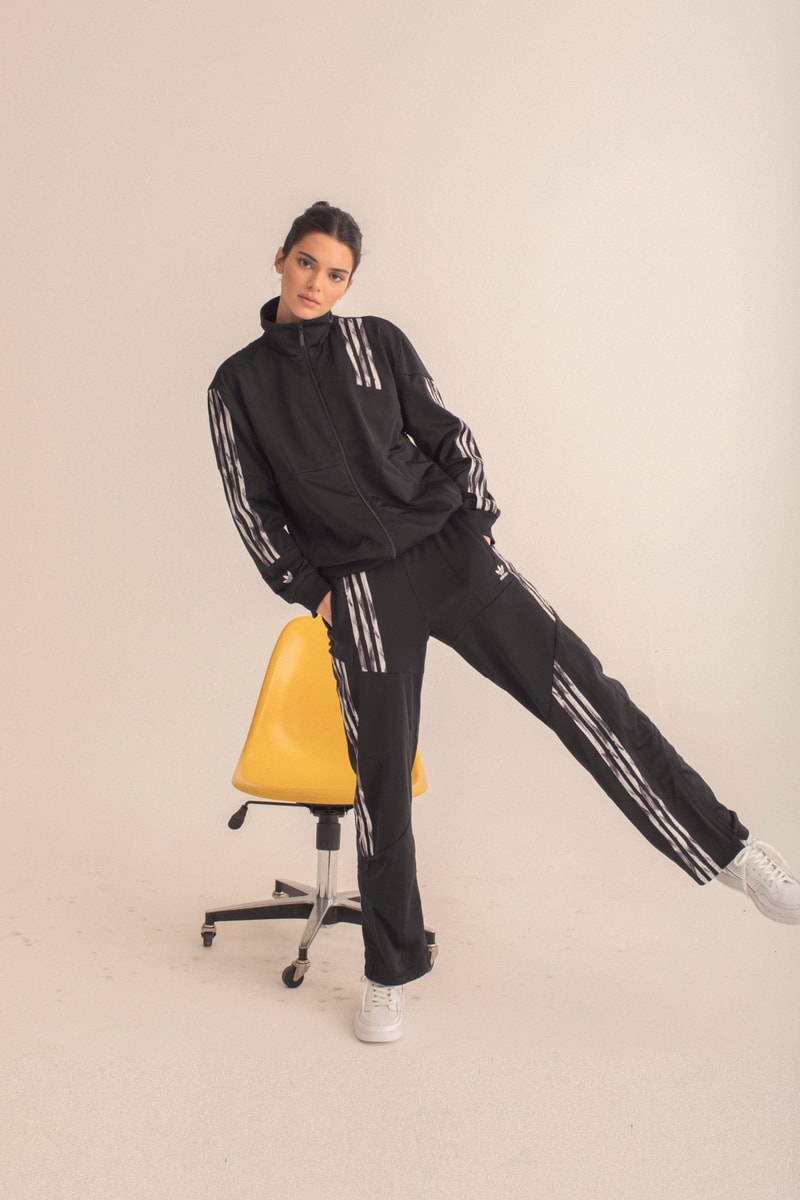 Kendall Jenner adidas Originals Danielle Cathari Collection Release Fall Winter 2019 Range Sporty Tracksuit Three Stripes