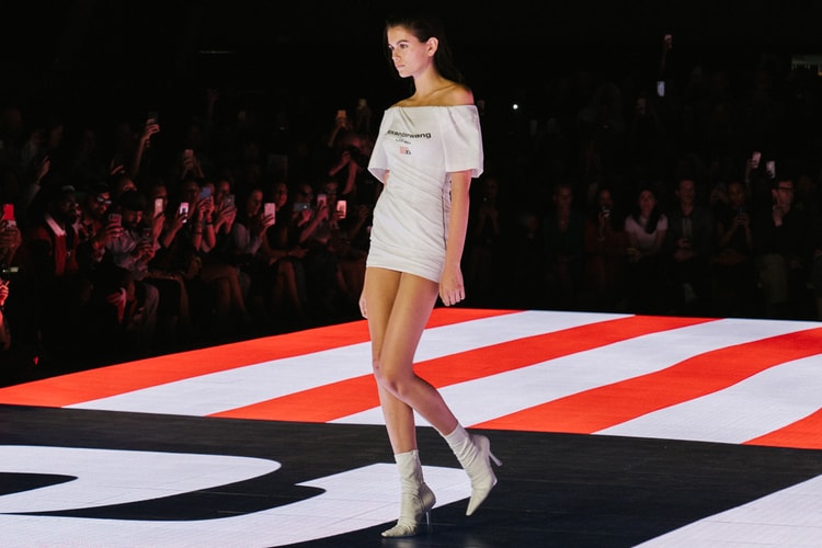 Alexander Wang's "COLLECTION 1 2020" Runway Show Takes New York's Rockefeller Center
