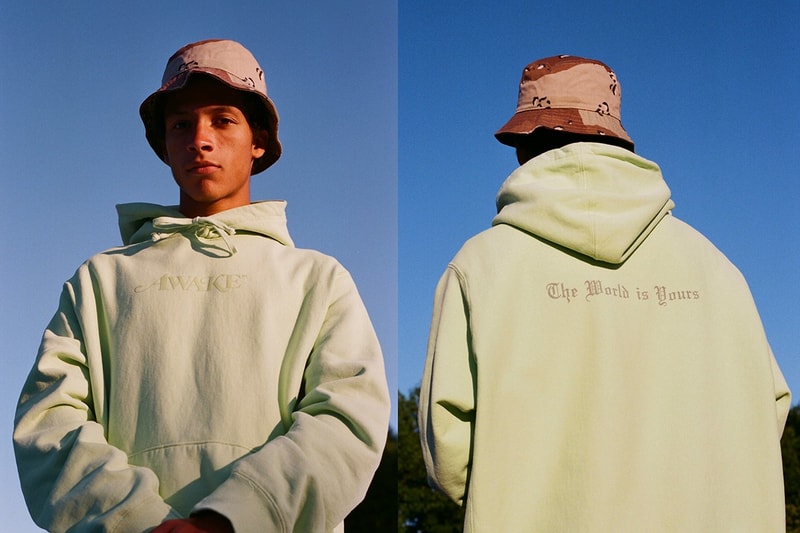 Awake NY Hoodie Green
