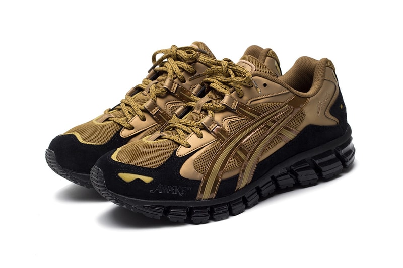 Awake NY x ASICS GEL KAYANO 5 360 Black Gold