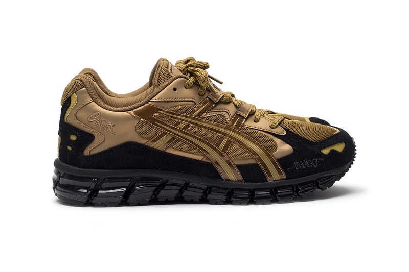 Awake NY x ASICS GEL KAYANO 5 360 Black Gold