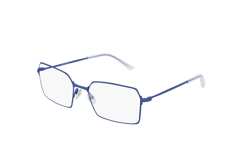Balenciaga Summer 2019 Eyewear Collection Range Sunglasses Shades Frames Retro Futuristic Designer Logo Mirror Lenses