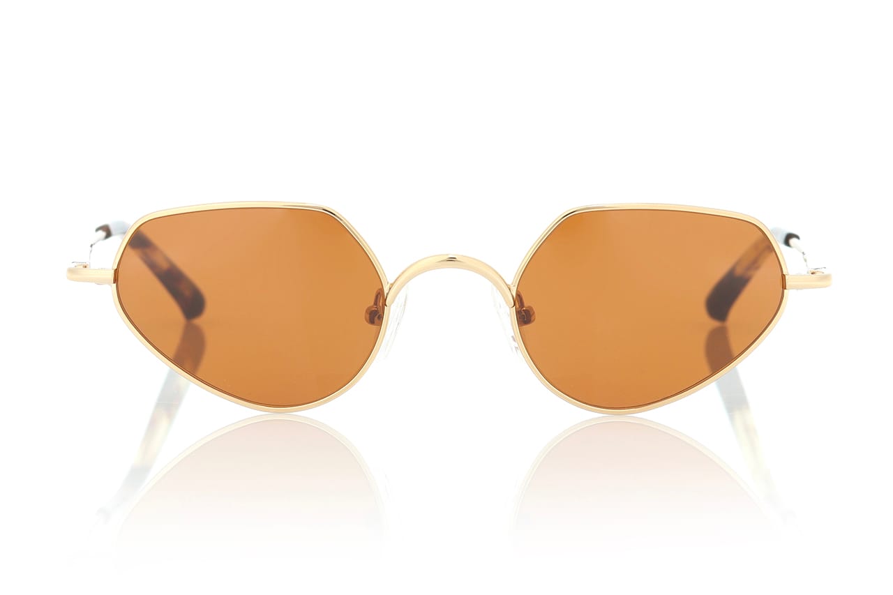 Plaid Rimless Sunglasses AS508