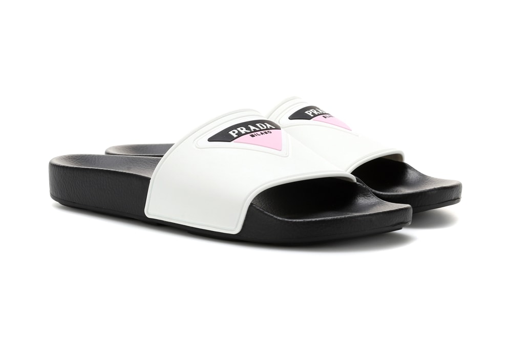 burberry nova check slides gucci pink logo cutout sandals luxury brand designer