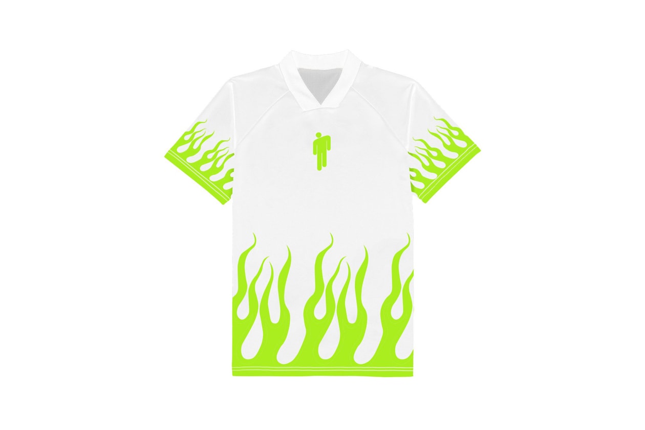 Billie Eilish Bleacher Report Women's World Cup Jersey Capsule Collection Green White