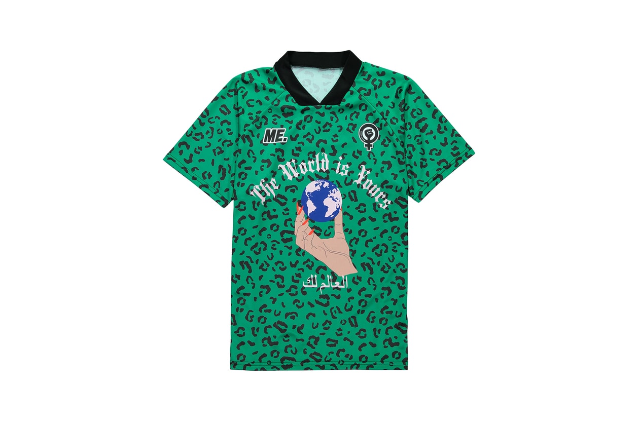 Billie Eilish Bleacher Report Women's World Cup Jersey Capsule Collection Green White