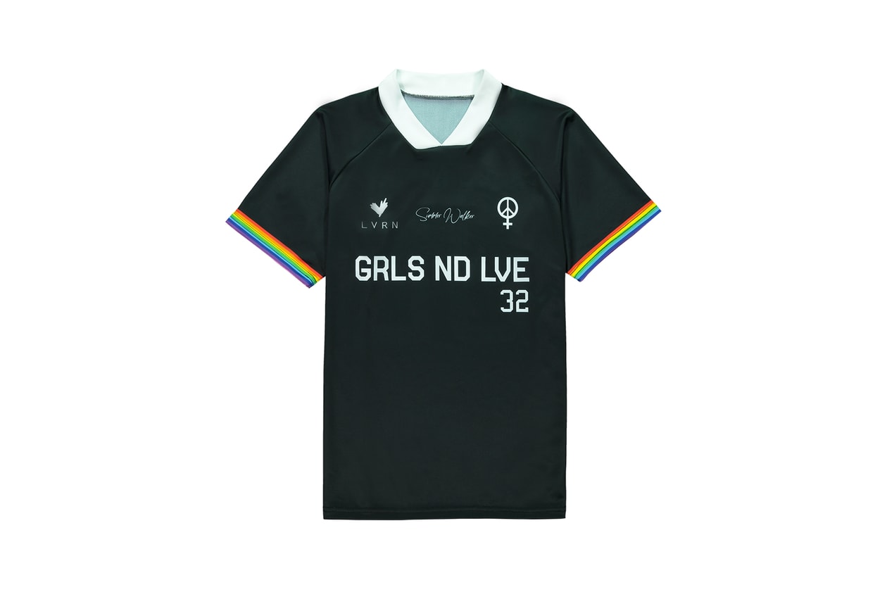 Billie Eilish Bleacher Report Women's World Cup Jersey Capsule Collection Green White