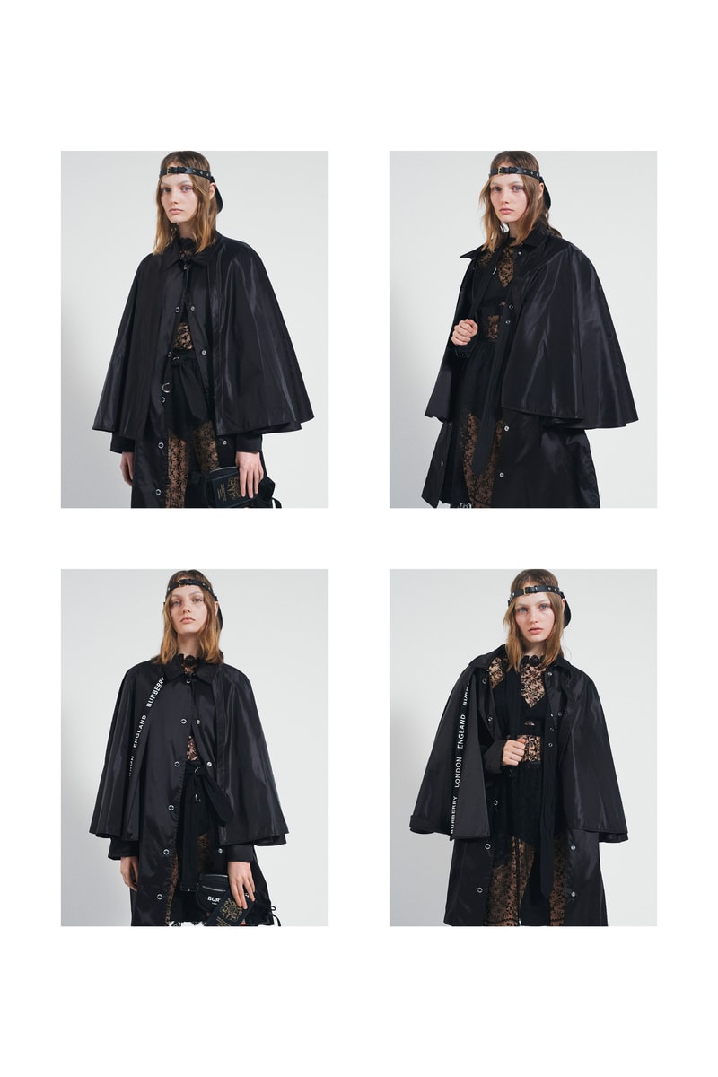 Burberry Fall Winter 2019 Pre Collection Campaign Jacket Black