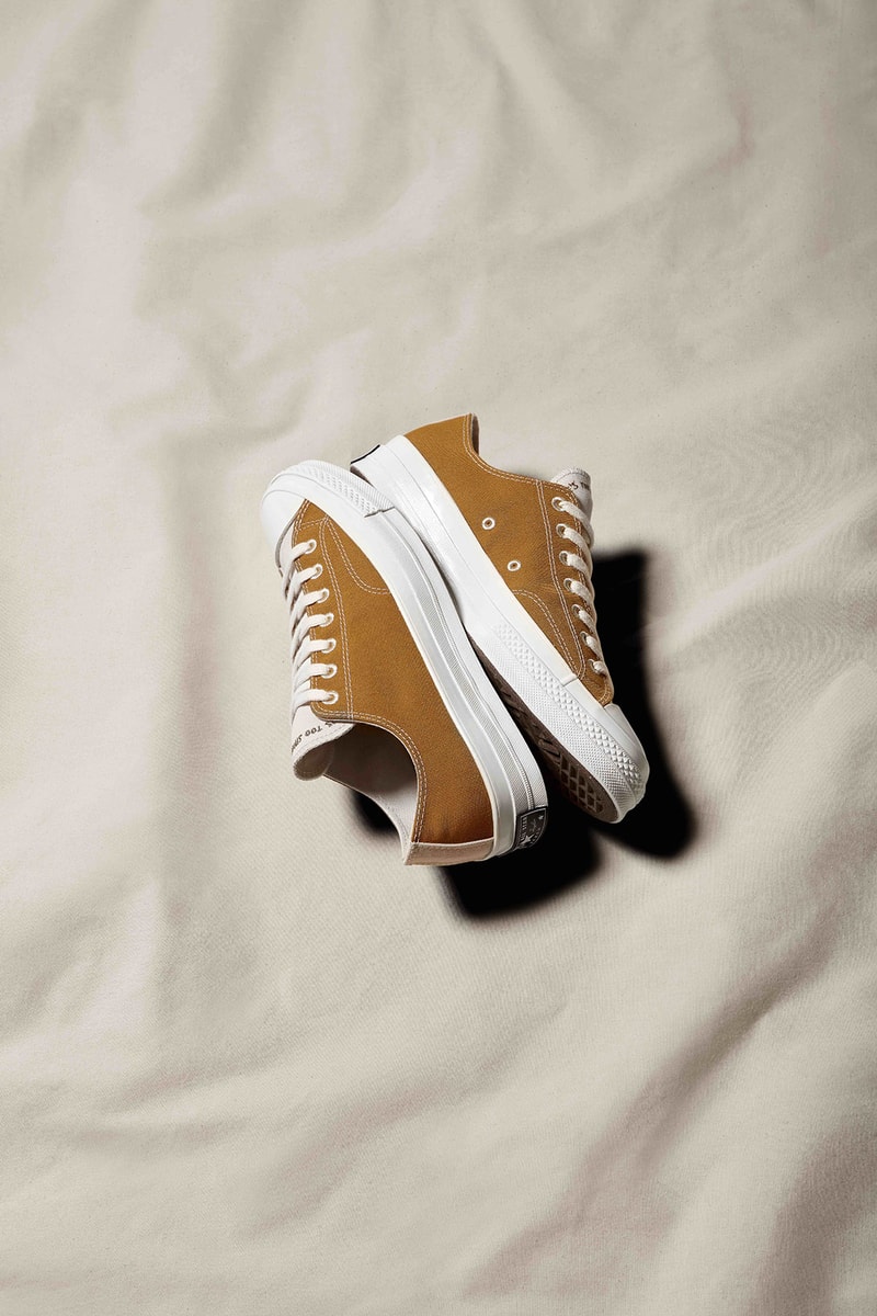converse chuck taylor all star 70 sustainability ecofriendly biodegradable footwear