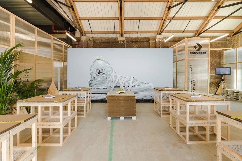 Converse Renew Sustainable Sneakers Trainers London Pop-Up Store Kings Cross Coal Drops Yard