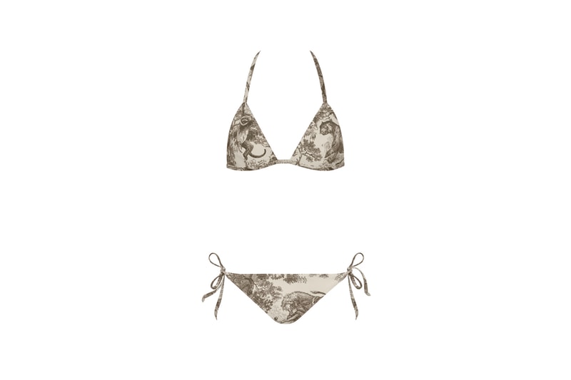 Dior Dioriviera Summer Beachwear Capsule Bikini Green White