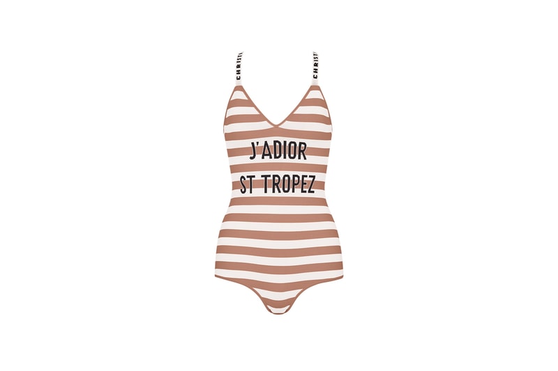 Dior Dioriviera Summer Beachwear Capsule Swimsuit Red White