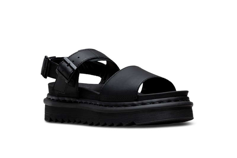 Dr. Martens Sandal Collection Festival Season Shoe Footwear Colorful Leather Silhouettes Straps Summer Concert Outfit Pink Yellow Purple Design Release