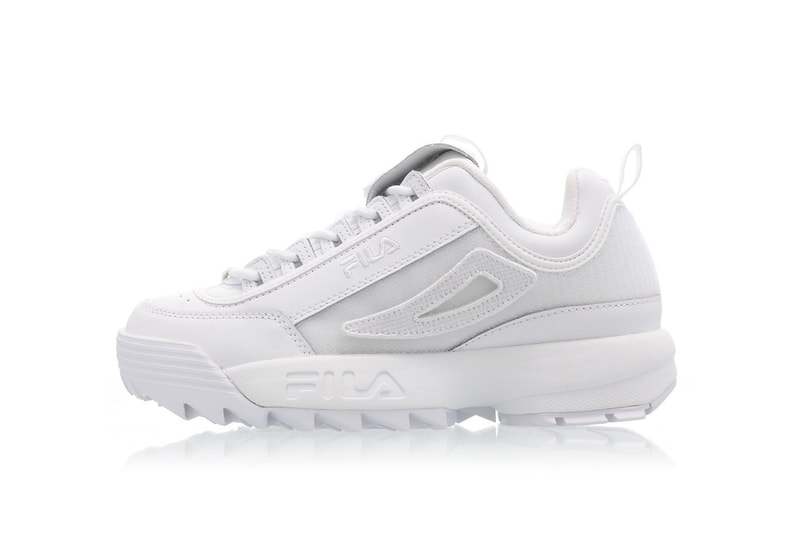 FILA Disruptor 2 Customizable Velcro Patches DIY Design Logo Sneaker Shoe White Release Where To Buy Summer Sneaker 