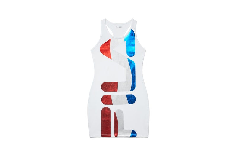 FILA x Pepsi Capsule Collection Dress White