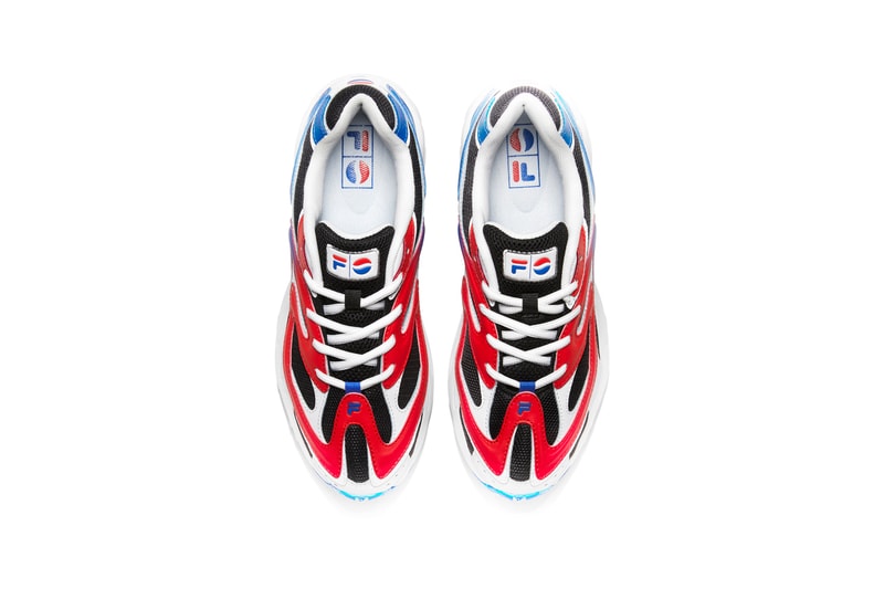 FILA x Pepsi Capsule Collection Creator Red White Blue