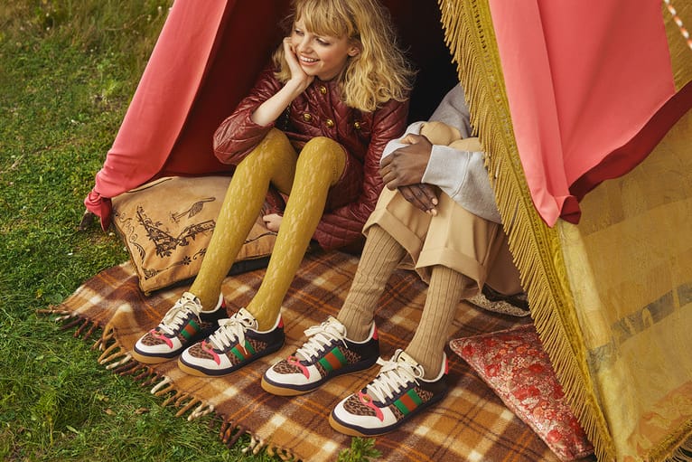 Gucci Debuts a New Leopard Print Sneaker, the Screener