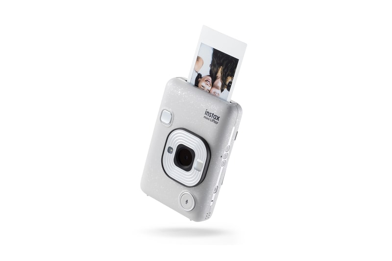 Fujifilm Instax Hybrid Instant Camera Rose Gold Print Out Polaroid Sound Feature White Black Photos Photography 