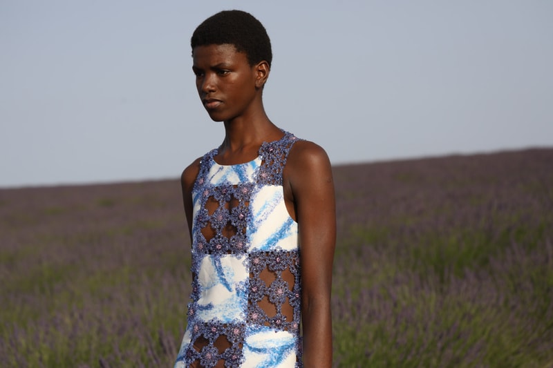 jacquemus simon porte swarovski crystals collection france valensole paris fashion week mens womens
