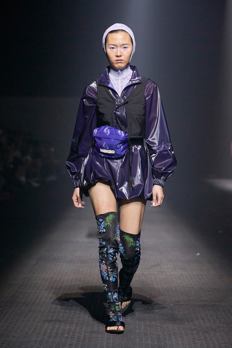 KENZO Spring Summer 2020 Show Paris Fashion Week Men's Blazer Blue