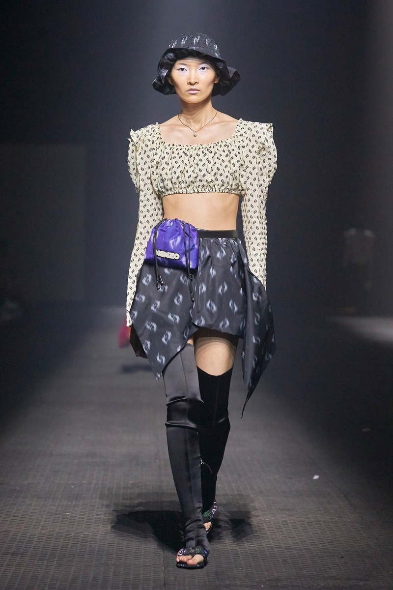 KENZO Spring Summer 2020 Show Paris Fashion Week Men's Top Grey Skirt Black