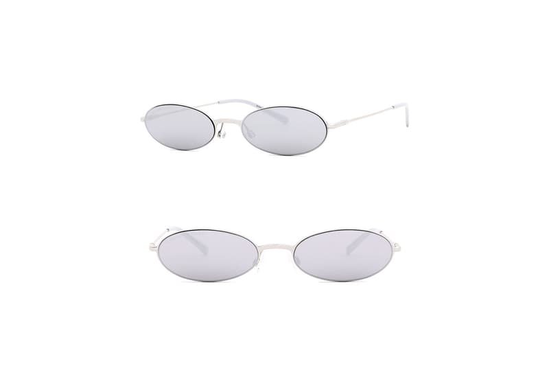 Like new Carolina Lemke x Kim Kardashian West Round Metal Sunglasses in Silver WCLKK20097_1_enlarged.jpg?auto  main image 4