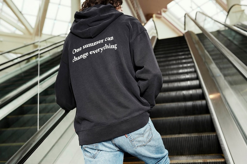 Stranger Things x Levi's Collaboration Release Netflix Capsule Range Eleven Collegiate Sweater Drop Date Logo Graphics Color Launch 
