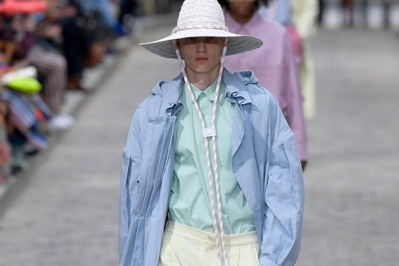Florals, Pastels & Neon Reign Supreme at Louis Vuitton's SS20 Show at PFW Men's