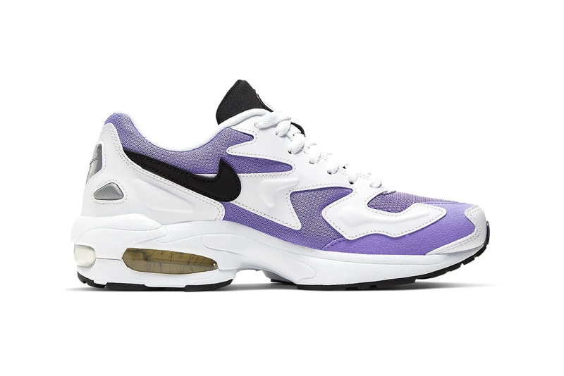 nike air max 2 light purple white sneakers trainers 