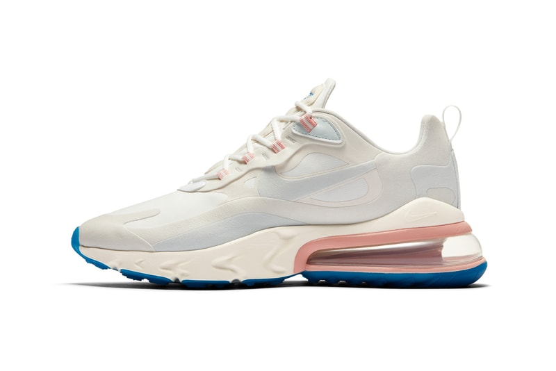 Nike Air Max 270 React White Pink