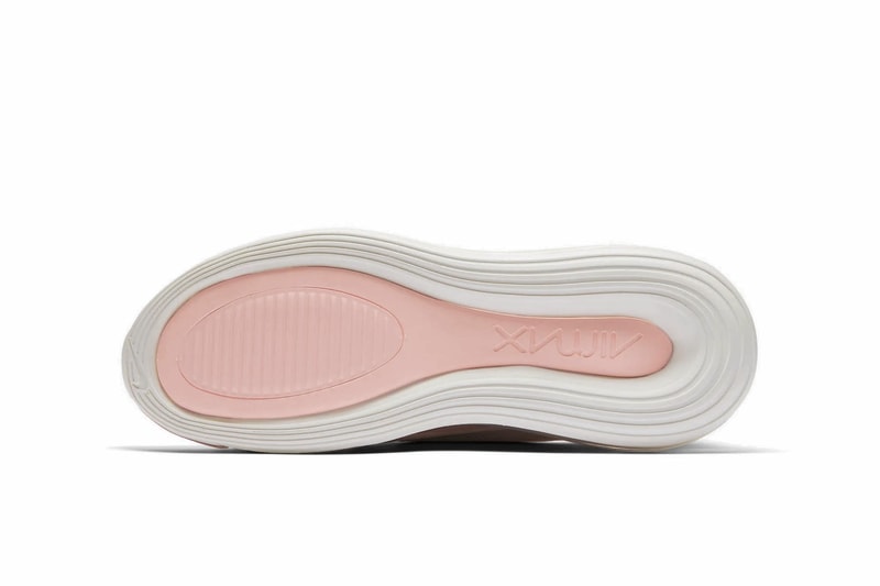 Nike Air Max 720 "Bleached Coral" Pastel Pink Sneaker Trainer Shoe Summer Footwear Release Chunky Platform Futuristic