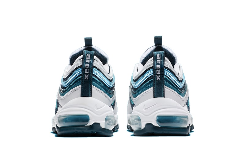 NIke Air Max 97 Spirit Teal Nightshade Blue White Metallic Release Date Drop 