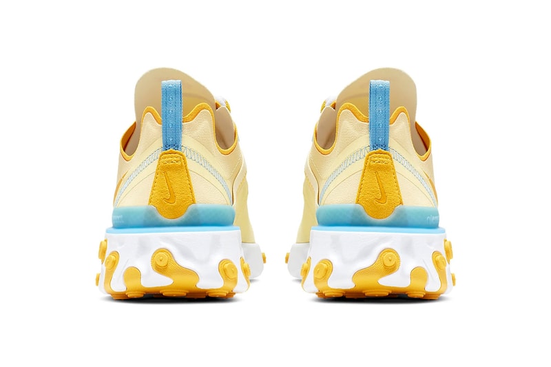 Nike React Element 55 Bicycle Yellow Universal Blue