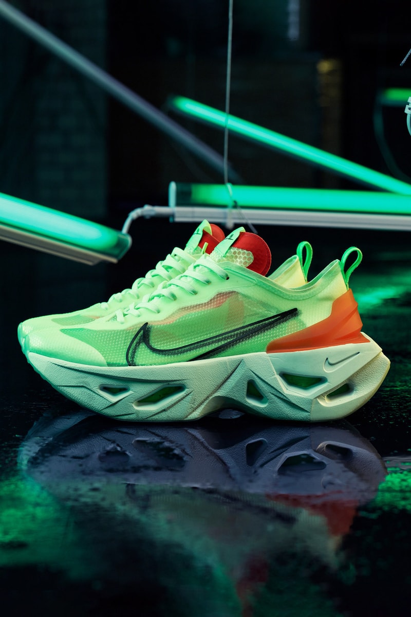 Nike ZoomX Vista Grind Sneaker Editorial Release Futuristic Chunky Midsole Trainer Shoe Footwear Campaign AFEW