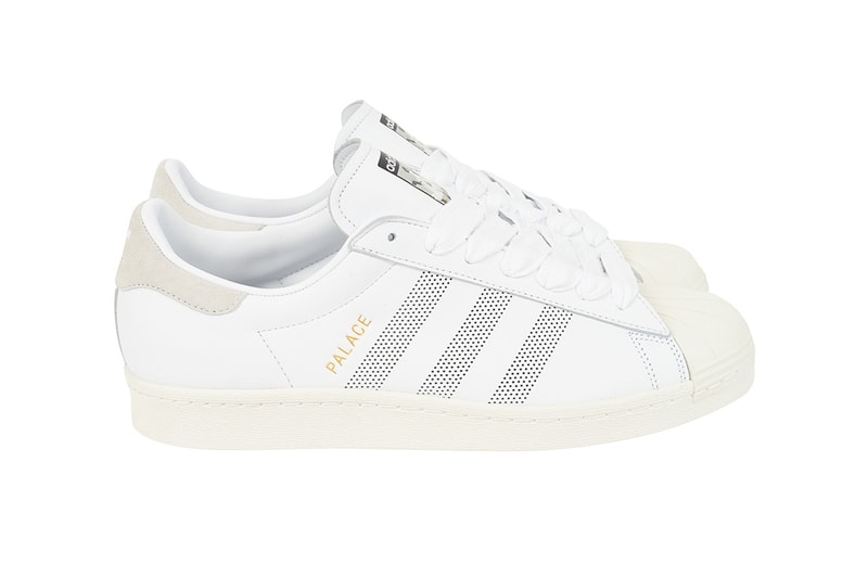 Palace x adidas Originals Superstar Spring Summer 2019 White