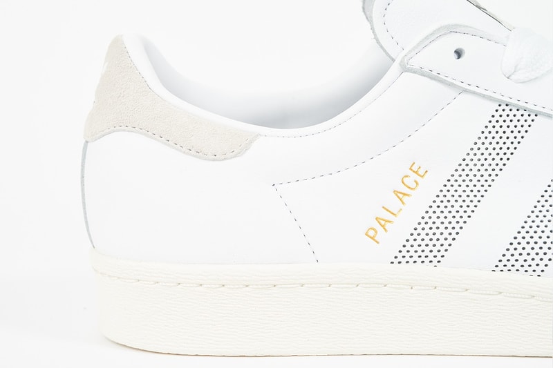 Palace x adidas Originals Superstar Spring Summer 2019 White