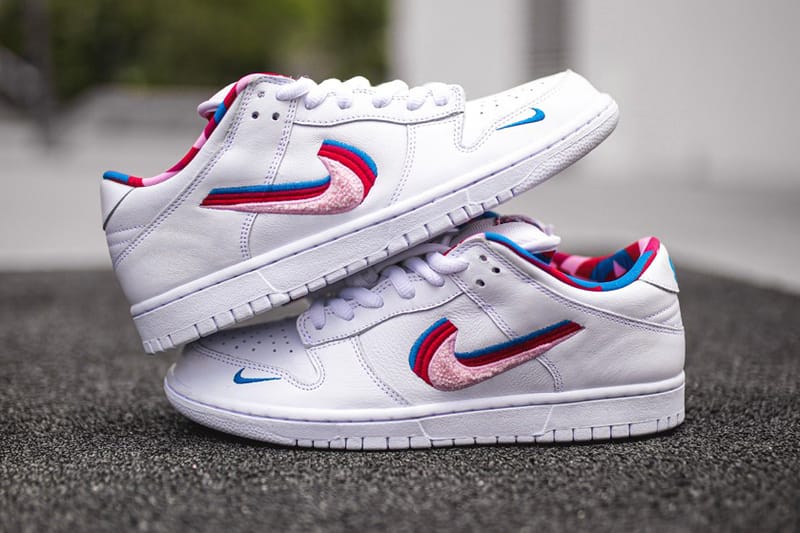 A Detailed Look at the Color-Blocked Parra x Nike SB Dunk Low