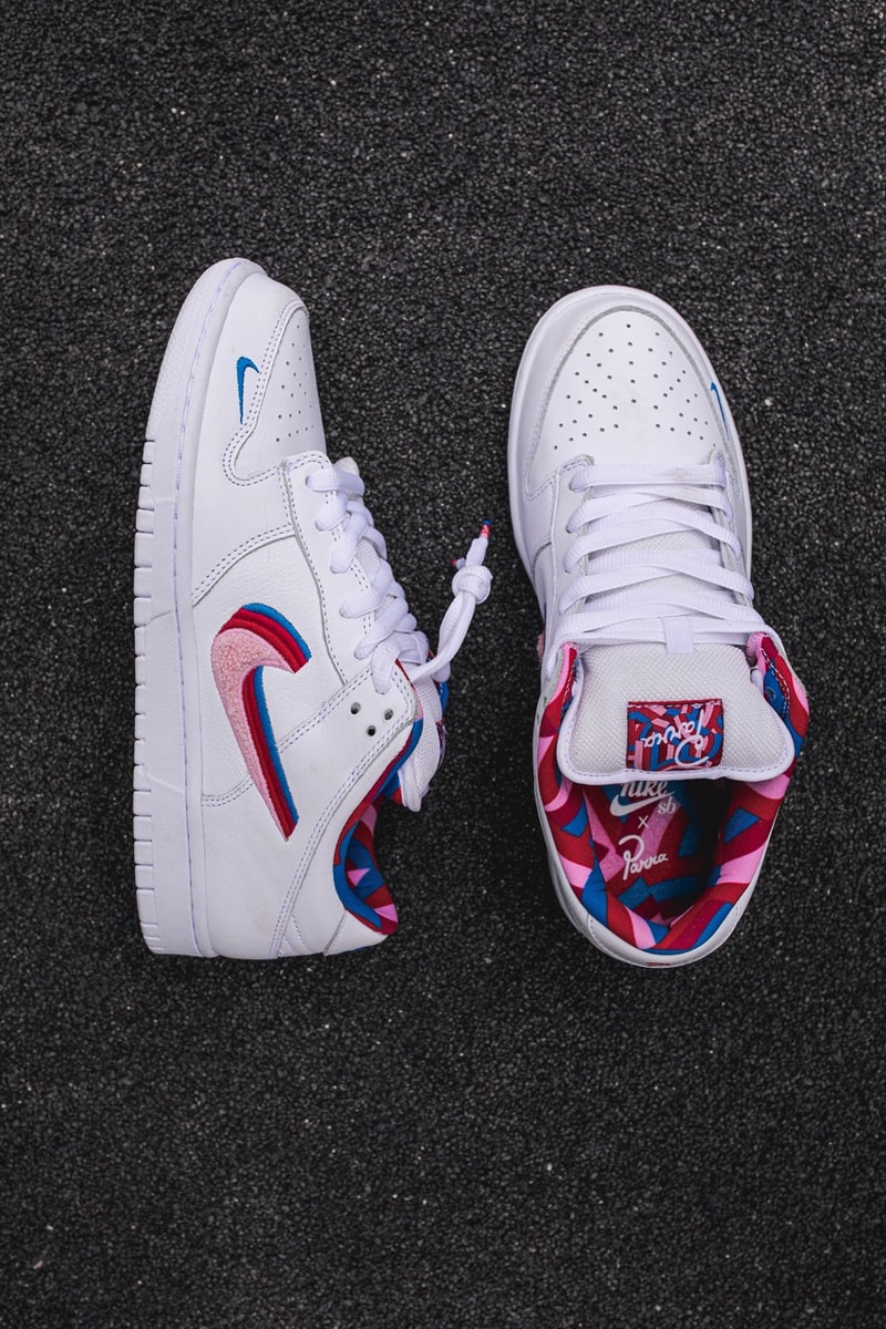 Parra x Nike SB Dunk Low White