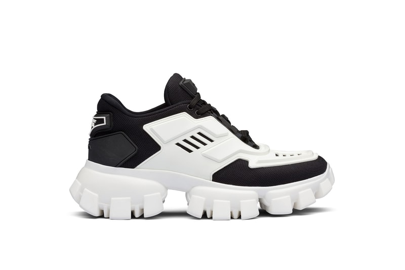 Prada Cloudbust Thunder Chunky Sneaker Release Yellow Red Black White Dad Shoe Fall Winter Trainer Luxury Price Drop Date 