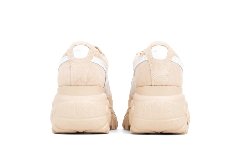 PUMA x Buffalo London Platform Suede Sneakers Pink Beige Release Date Where to Buy Platform Puma Shoe Trainer