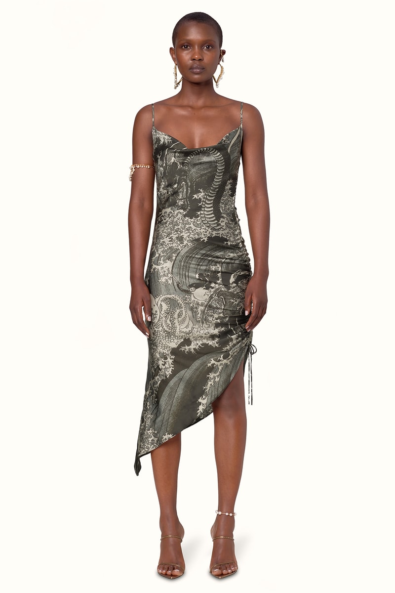 fenty silk dress Rihanna Photographs FENTY Release 6-19 Campaign