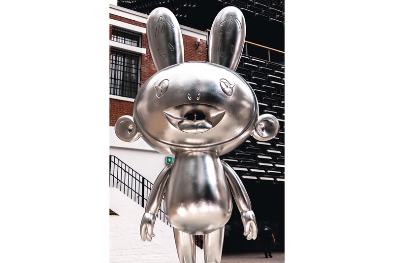 takashi murakami exhibit hong kong flower skull tai kwun gallery collection costume gold doramon asia pop-up shop plushie notebook sticker